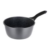 Sitram 714220 steelpan, gegoten aluminium, steenlook, Ø 20 cm H9 cm, Whitford Xylan antiaanbaklaag, PFOA-vrij, voor alle warmtebronnen