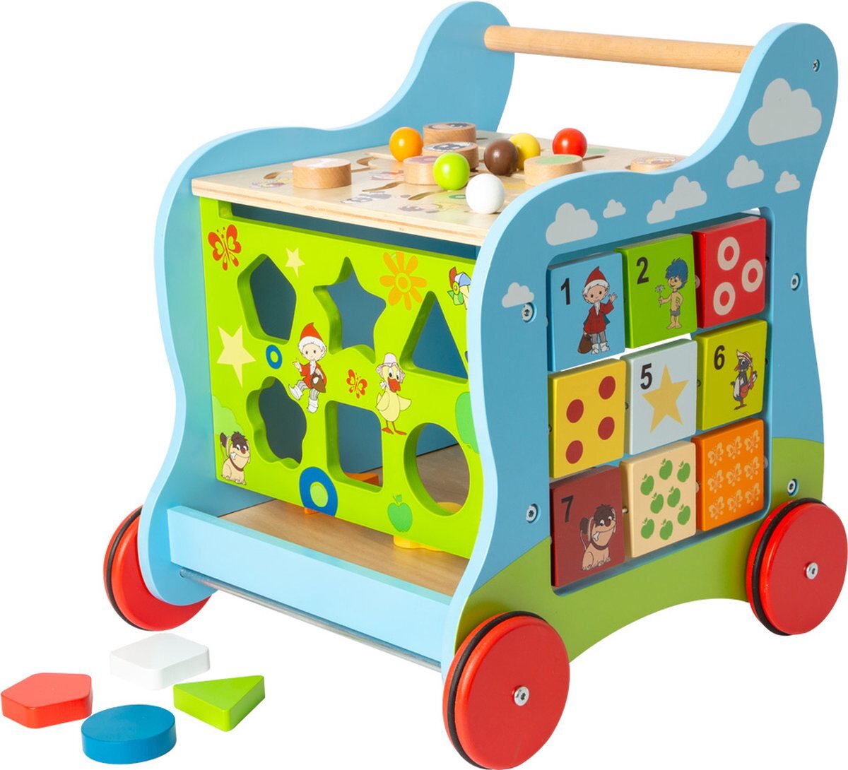 Small Foot Baby Walker / Loopwagen Wolken