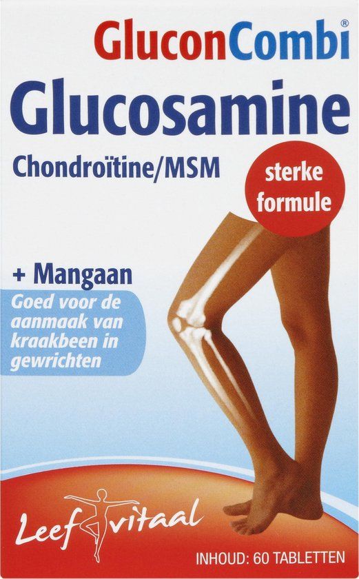 Glucon Leefvitaal Glucon Combi + Vitamine C - Glucosamine - 60 tabletten