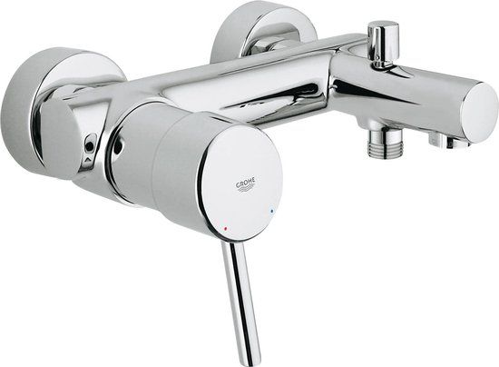 GROHE Concetto Badkraan - 15 cm hartafstand - Chroom