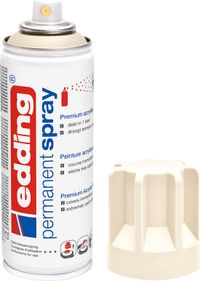 Edding 5200 permanente acrylverf spray mat licht ivoorkleurig 200 ml