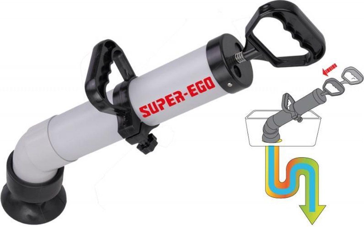 Super-ego SEH000200 Handmatige afvoerreiniger 1.3 s