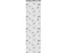 vidaXL Doucherolgordijn met cassette 80x240 cm - Polyethyleen - Bladeren