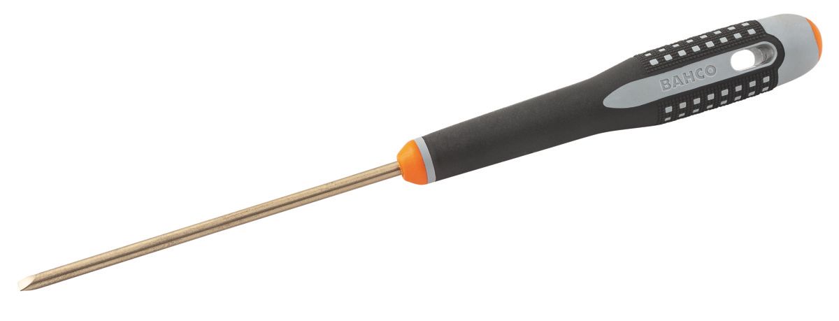 Bahco gleufschroevendraaier | ERGO™ | plat | vonkvrij | aluminium brons | 1.2 mm x 8 mm x 150 mm - NS301-8-150