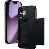 imoshion Backcover met pasjeshouder voor de Apple iPhone 17 - Zwart