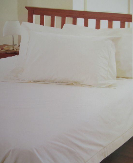 Yellow Ajour Duvet Cover - Double - 200x200/220 cm - Ivory