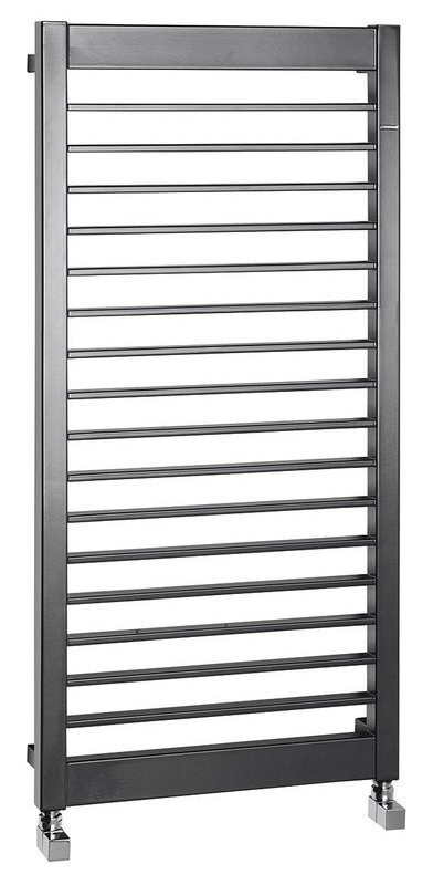 Sapho MATEO badkamerradiator 600x1376 mm, 752 W, antraciet