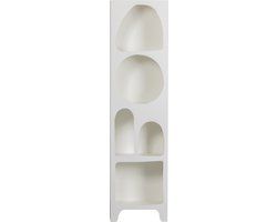 WOOOD Caz Vakkenkast - Plywood - Wit - 180x48x32