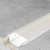 VoltShine Wit aluminium profiel van 2 meter