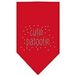 Mirage Cutie Patootie Strass Hond Bandana, Klein, Rood