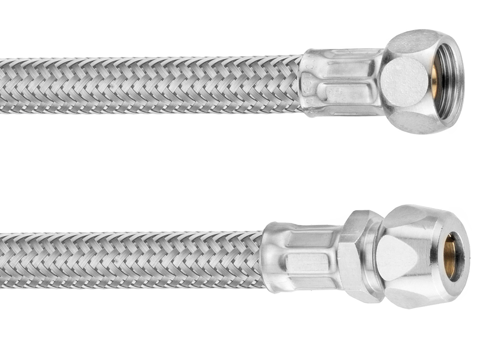 Cornat Flexibele verbindingsslang - 2000 mm lengte - 3/8 inch IG, Ø 10 mm