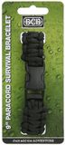 BCB Paracord 9 inch zwart