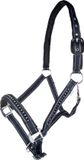 HKM Halster -HKM Exclusive- donkerblauw Full