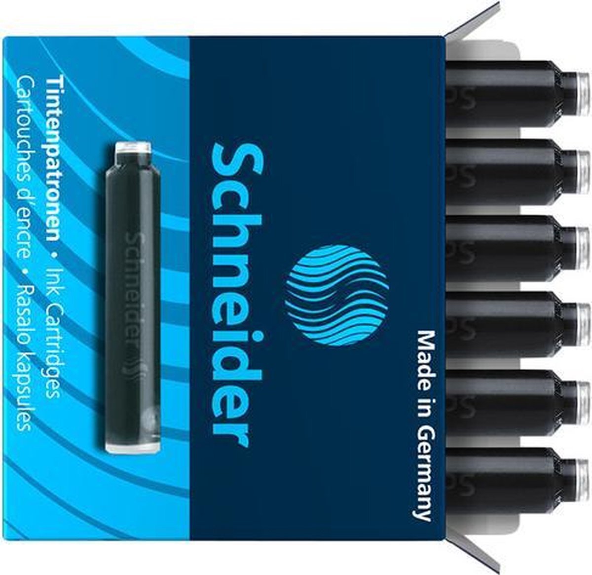 Schneider Pack van 5 dozen 6 inktpatronen zwart