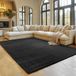 SIMPEX Vloerkleed Zwart 160x220 cm