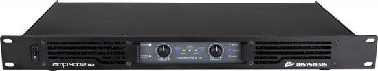 JB Systems AMP 400.2 MK2 - 2x 450W RMS Professional Amplifier