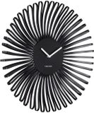 Karlsson Wandklok Polo - Zwart - 48x48x48cm