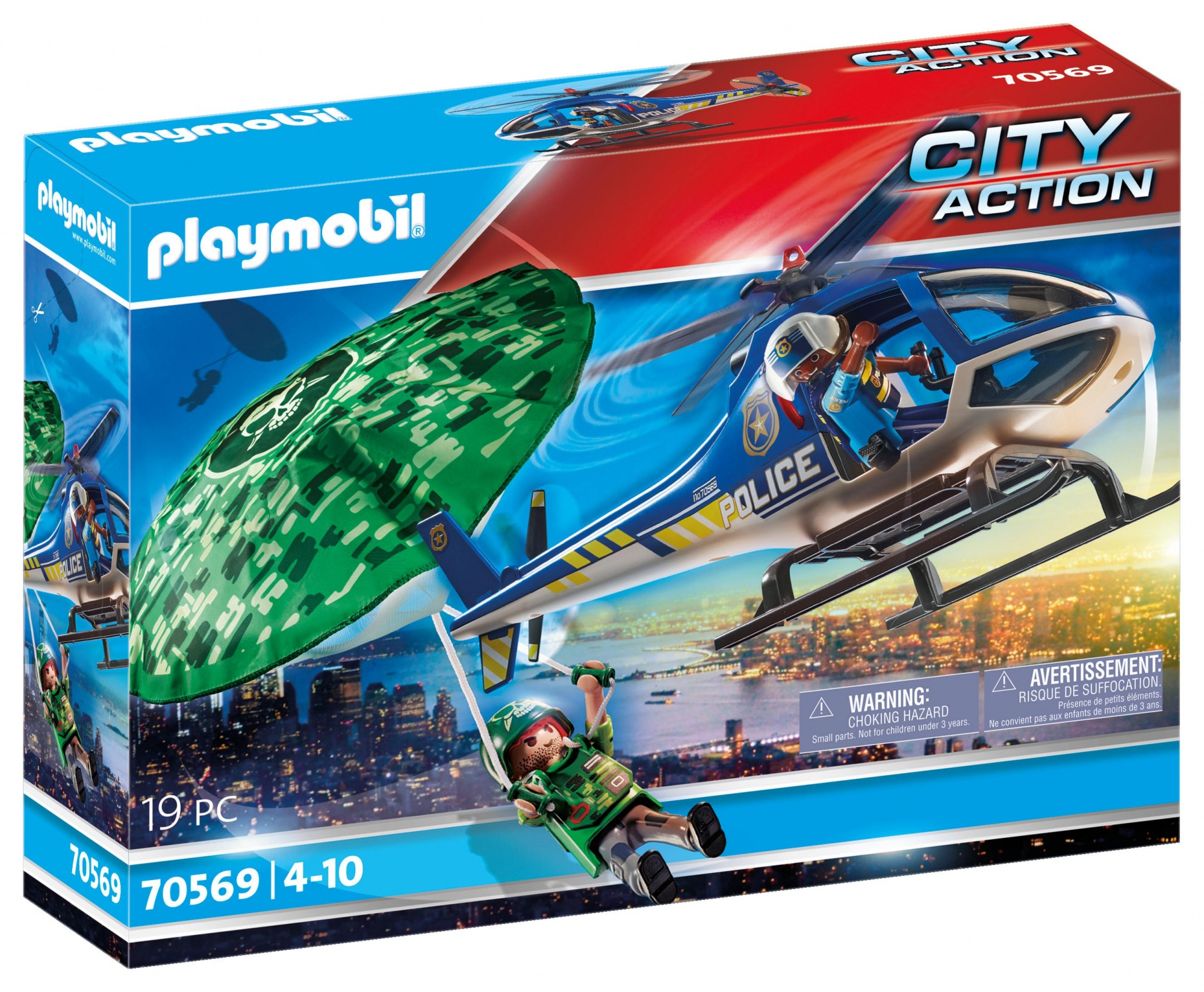 Playmobil Playmobil 70569 City Action Politiehelikopter
