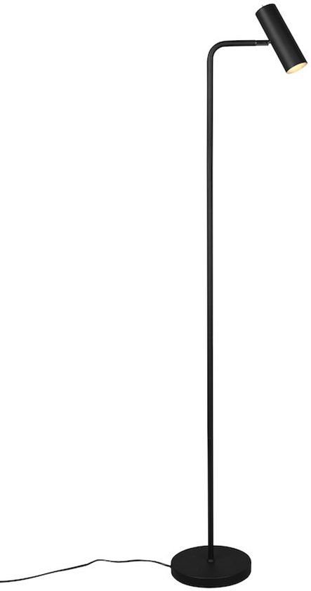 TRIO MARLEY - Vloerlamp - Zwart mat - excl. 1x GU10 4,5W