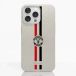 Fibriva™ Coque de Téléphone Officielle Manchester United – Rayures Verticales et Blason