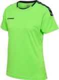 Hummel Authentic Poly Shirt Dames - Lichtgroen - Maat XS