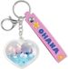 Lilo & Stitch Ohana Unisex Sleutelhanger - zilverkleurig