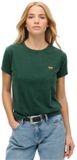 Superdry Essential Logo Slim Fit T-shirt Dames Enamel Green