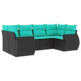 vidaXL Tuinbank Blauw 710 mm x 620 mm x 690 mm 110 kg