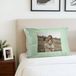Coussin personnalisé - 50 x 60 cm - Vert menthe