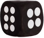 Softee Set 3 dés 7 cm Supersafe Noir
