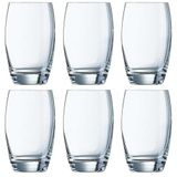 Arcoroc Cabernet Salto lang drinkglas 350ml, zonder vulmerk, Pack van 6