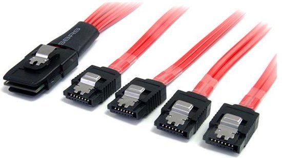 StarTech.com 50 cm SAS-kabel SFF-8087 naar 4x SATA