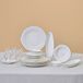 Karaca Fine Pearl Fame - 26-Delige Ontbijtset voor 6 Personen – Platin – Fine Pearl Serviesset met Echte Parels