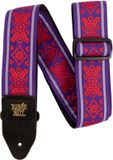 Ernie Ball Jacquard Royal Flush Red Gitaarband