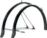 SKS Bluemels Cable Spatbord 45 Mm Zilver 28´´-700
