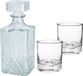 Secret de Gourmet carafe à whisky Jackson 900 ml avec 6 verres à whisky de luxe 300 ml - Set cadeau