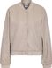 Noisy May NMEDDI L/S BOMBER JACKET FWD NOOS Dames Lange jassen - beige - L