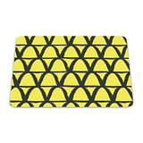 Bonamaison, Rechthoek Pop Art Digital bedrukte muismat, antislip onderkant, voor kantoor en thuis, grootte: 22x18 cm