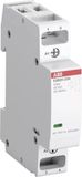 ABB Installatieschakelaar ESB20-11N-01, 1 hoofdcontact NC en 1 hoofdcontact NO, 24 AC/DC, 1 miljoen toepassingen, wit, 6,5 x 1,8 x 8,5 cm (referentie: 1SBE1211R011)