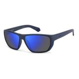 Polaroid PLD 7057/S Matte blue 60/15/135 MAN Zonnebrillen