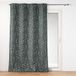 Douceur d'Intérieur Ösenvorhang Sakura 140 x 260 cm antraciet polyester bedrukt