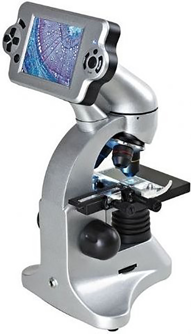 Byomic microscoop 3 5 inch lcd deluxe 40x - 1600x in koffer
