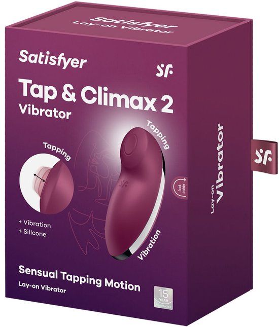 Satisfyer Erotische massager Rood