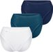 sloggi Tai-Slip Originals Basic Vrouwen Blauw Effen 3-pack