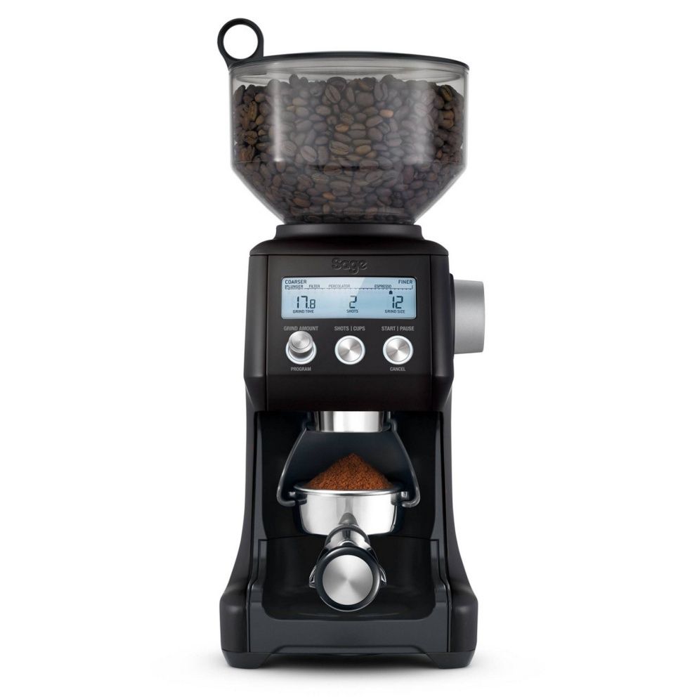 Sage the Smart Grinder Pro Black Truffle bonenmaler (mat zwart)
