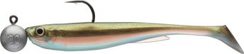 DAIWA GrandWave Slim Shady Sea, poisson en caoutchouc, 13,5cm, hareng, monté, 3 pièces, 16521-133