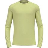 Odlo X-Alp PW115 Hardloopshirt Heren - limoen, Maat XL