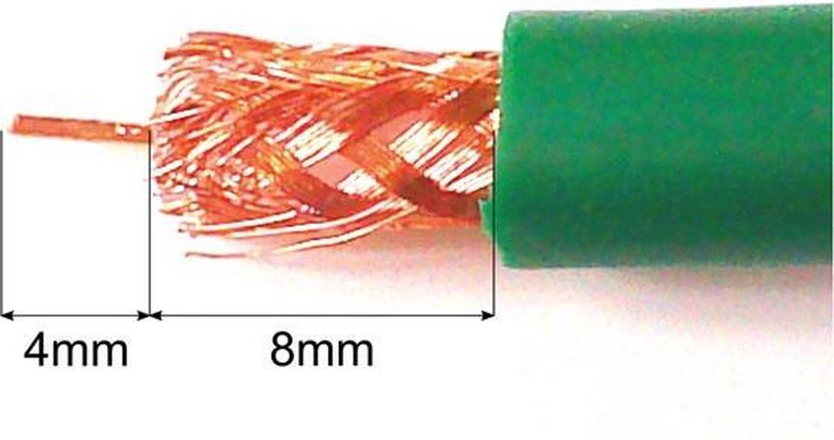 Perel - CBNC34B BNC-krimpstekker, RG59/U, 3 st.