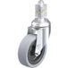 Blickle LKRA-VPA 101G-11-E15 Zwenkwiel Wieldiameter: 100 mm Draagvermogen (max.): 110 kg 1 stuk(s)