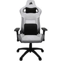 Corsair Gaming stoel T3 Rush Grijs en Zilver